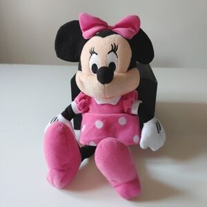 Disney| Minnie mouse pink outfit stuffed toy